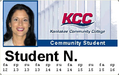 Example community student ID