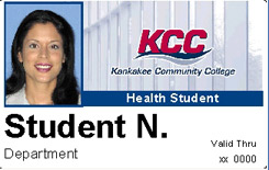 Example health student ID