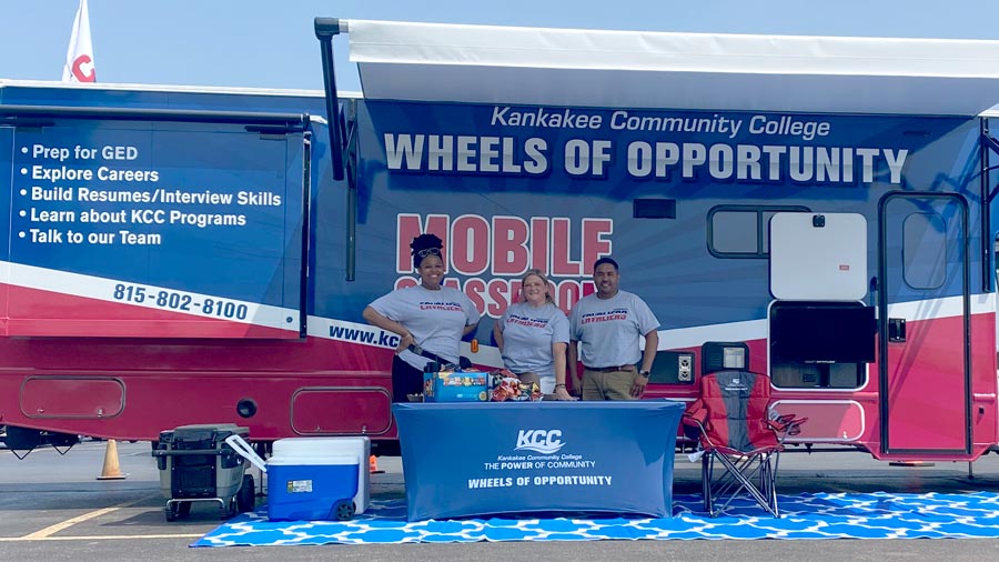 Wheels of opportunity mobile classroom
