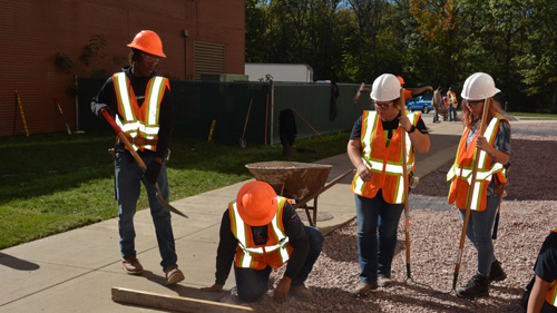 Highway construction at KCC